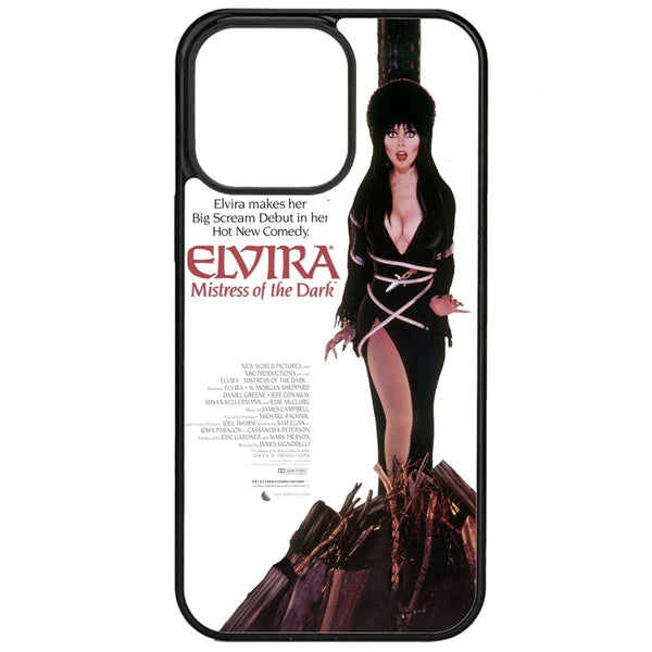 Elvira MOTD Movie Iphone Black Rubber Case