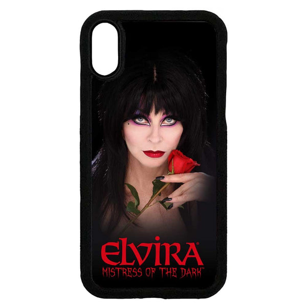 Elvira Rose Iphone Black Rubber Case