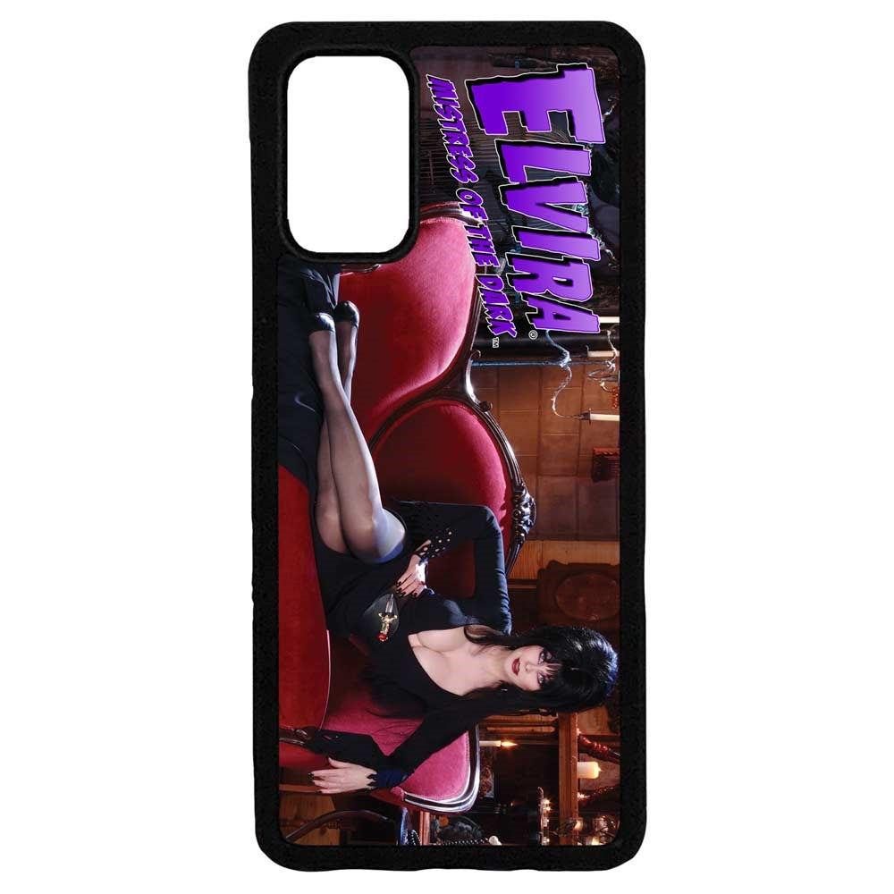 Elvira Couch Samsung Black Rubber Phone Case