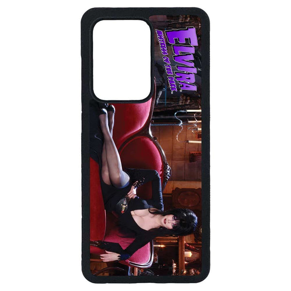 Elvira Couch Samsung Black Rubber Phone Case