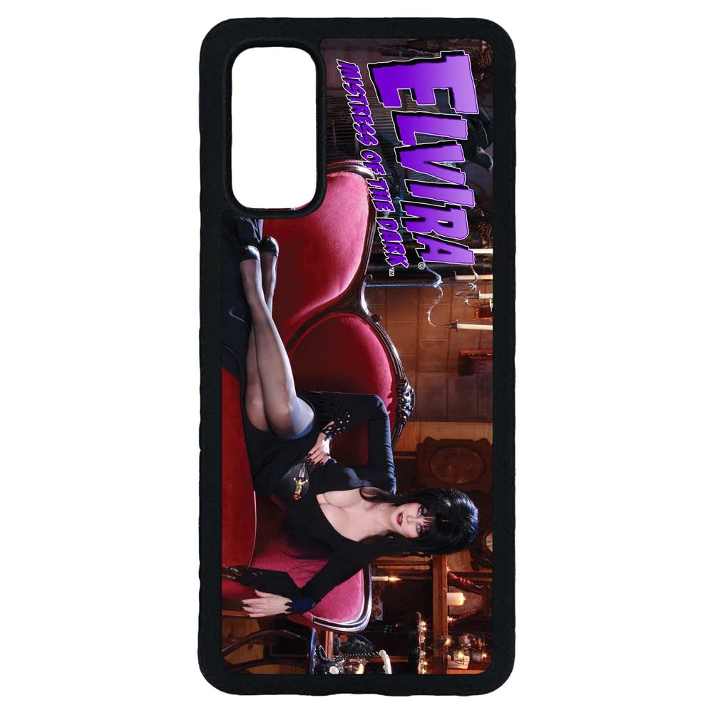 Elvira Couch Samsung Black Rubber Phone Case