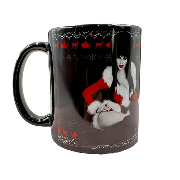 Elvira Dreaming Of A Spooky Xmas Mug
