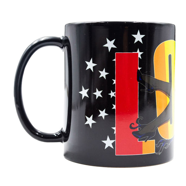 Elvira Comic Love Black Mug