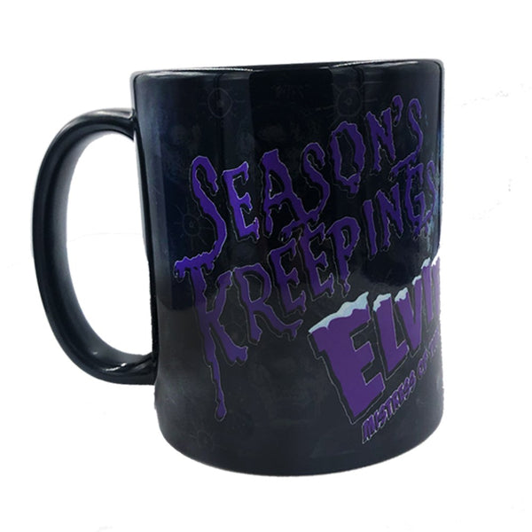 Elvira Seasons Kreepings Black Mug