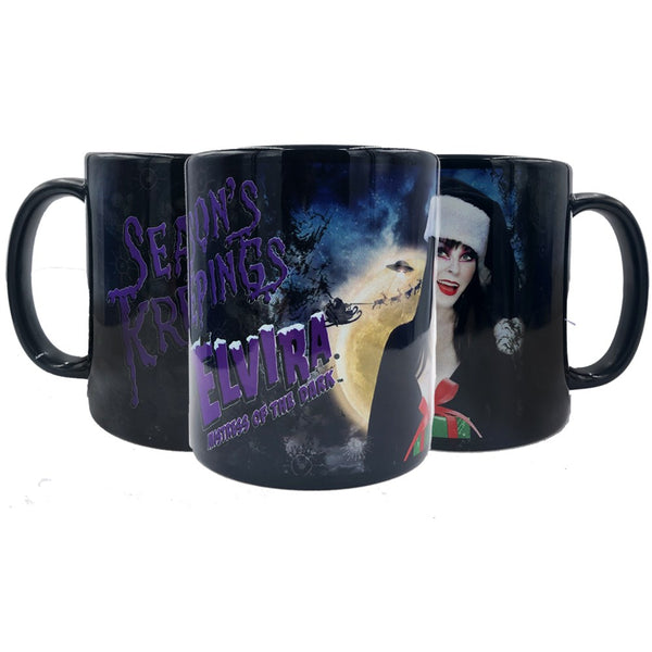 Elvira Seasons Kreepings Black Mug
