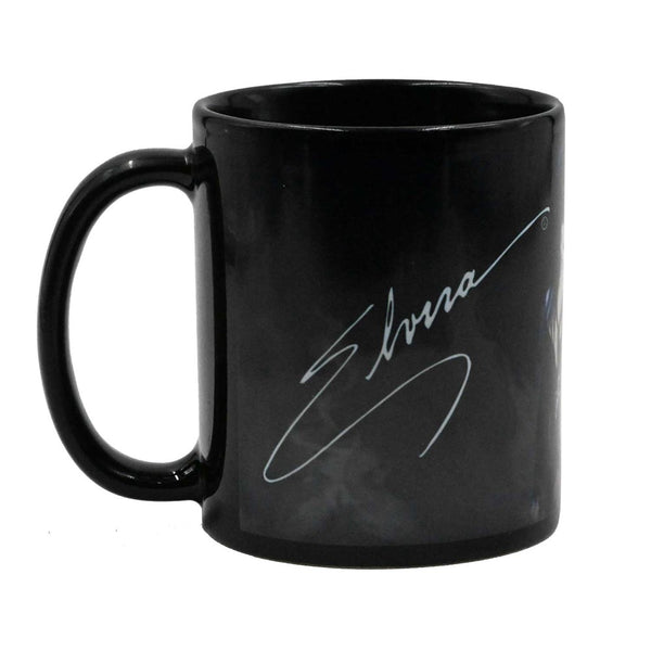 Elvira Whiplash Black Mug