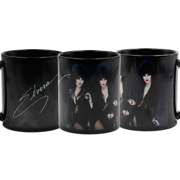 Elvira Whiplash Black Mug