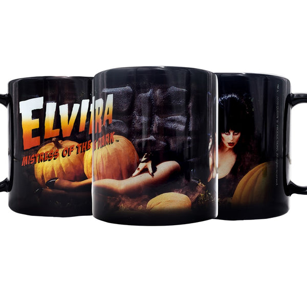 Elvira Pumpkin Patch Mug