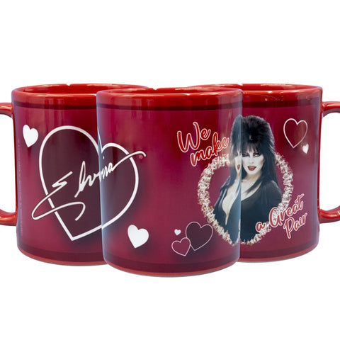 Elvira Make A Great Pair Red Mug