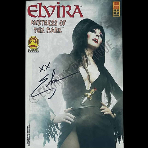 Elvira Autographed Claypool Mistress Of The Dark Issue 160