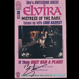 Elvira Autographed Claypool Mistress Of The Dark Issue 106