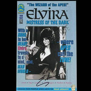 Elvira Autographed Claypool Mistress Of The Dark Issue 109