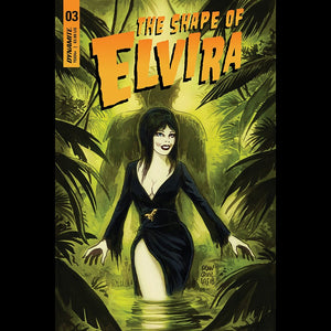 Elvira Autographed Shape Of Elvira Comic 3