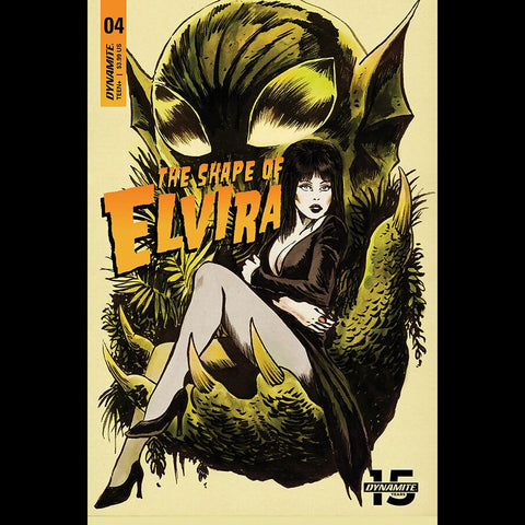 Elvira Autographed Shape Of Elvira Comic 4