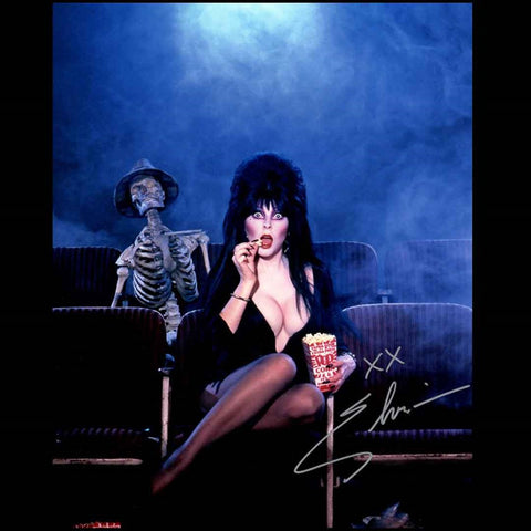 Elvira Autographed Thriller Photo