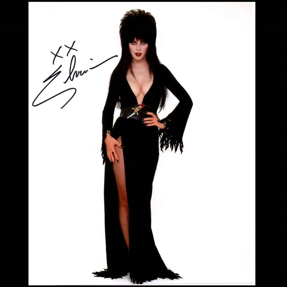 Elvira Autographed Classic Photo