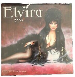 Elvira Wall Calendar 2003