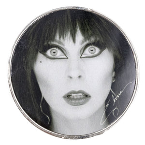 Elvira Face Portrait Giant Pin
