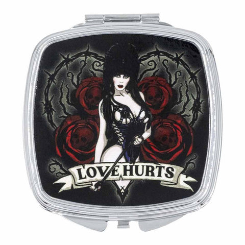 Elvira Love Hurts Scroll Square Compact