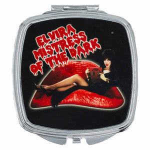 Elvira Rocky Mistress Of The Dark Square Compact Mirror