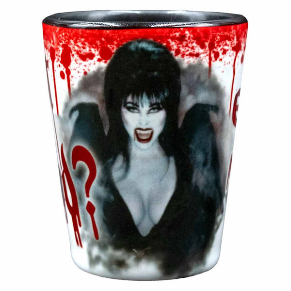 Elvira Got Blood Vamp Shot Glass