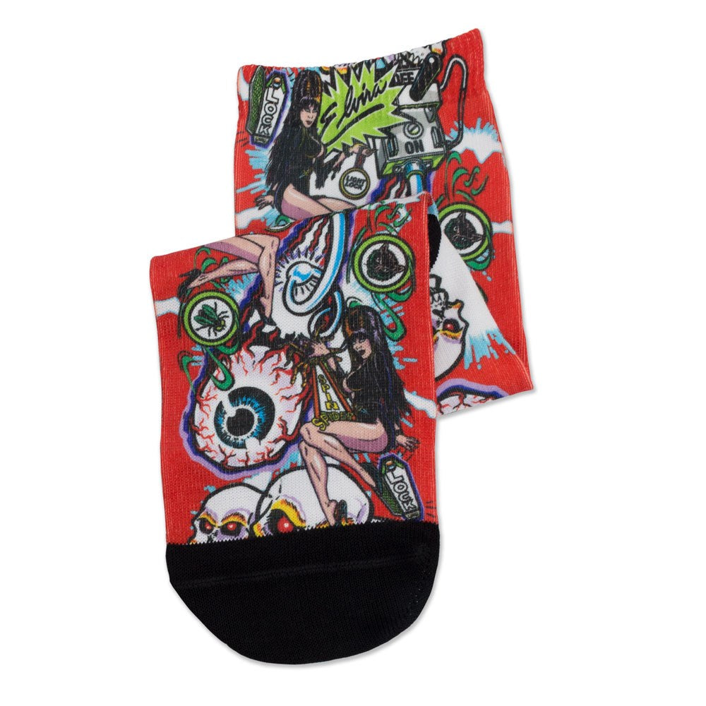 Elvira Pinball Repeat Socks