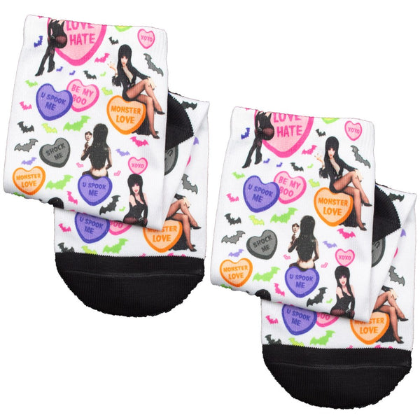 Elvira Candy Hearts Repeat Socks