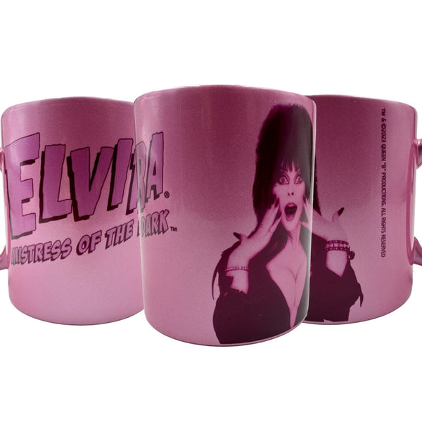 Elvira Pink Tone Sparkle Mug