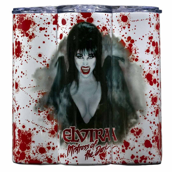 Elvira Got Blood Vamp Skinny Tumbler