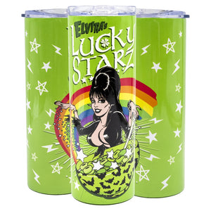 Elvira Lucky Starz Skinny Tumbler