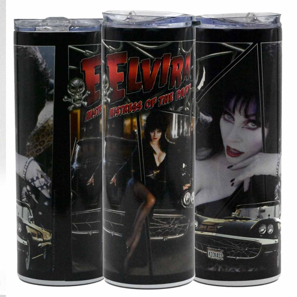 Elvira Macabre Mobile Skinny Tumbler