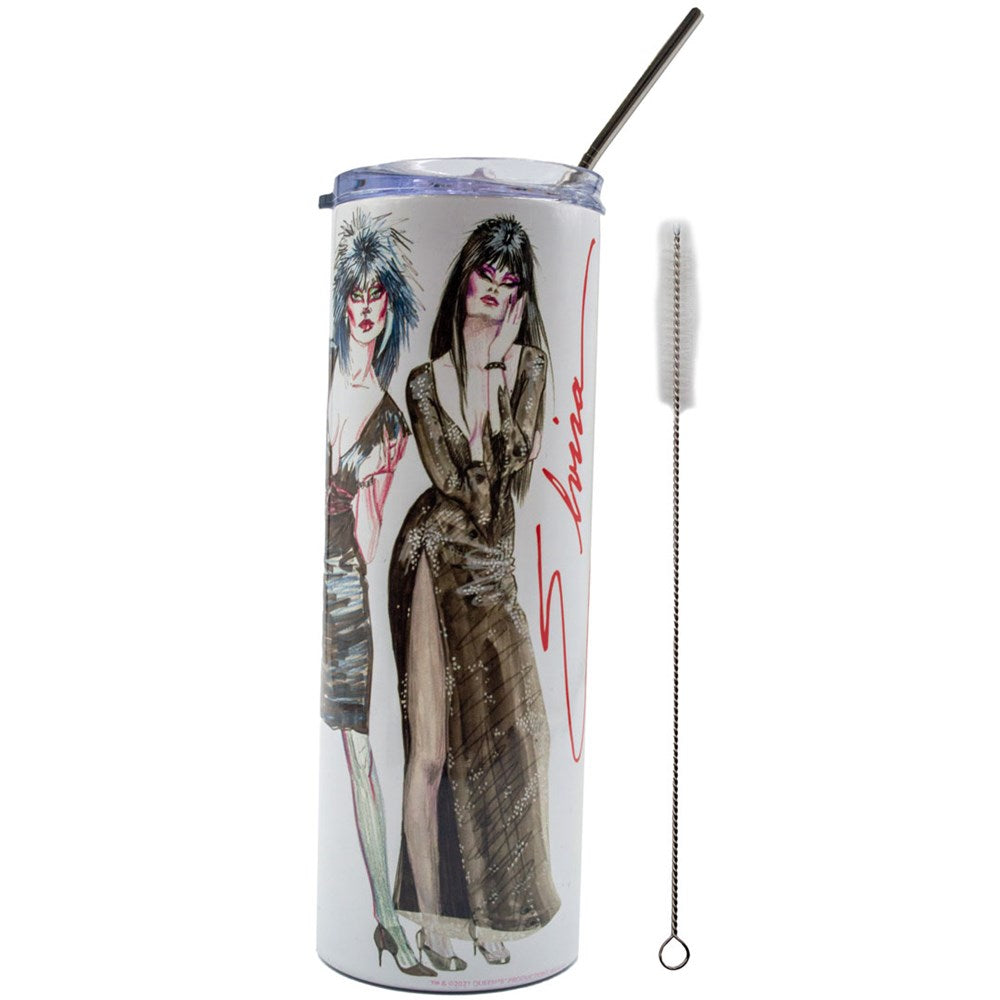 Elvira X Robert Redding Sketchbook Tumbler