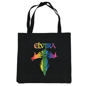 Elvira Pride Classic Logo Black Tote Bag