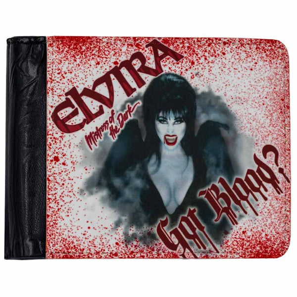 Elvira Got Blood Bi-fold Wallet