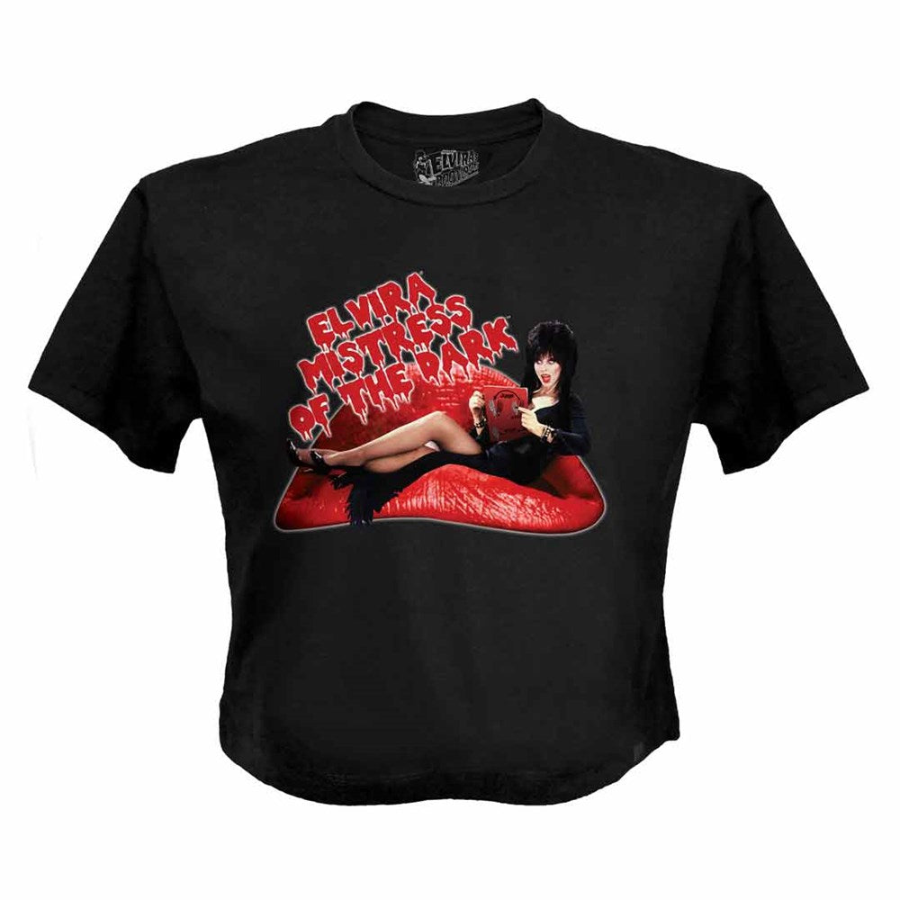 Elvira Rocky Mistress Of The Dark Crop Tee