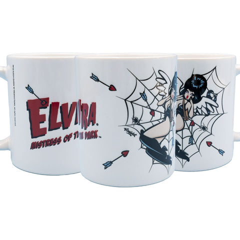 Elvira Cupid Web Viva Mug