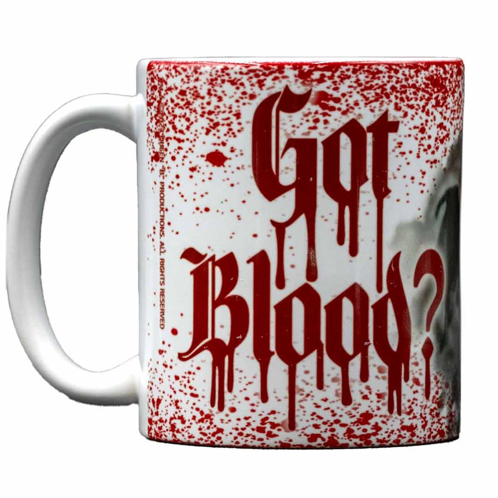 Elvira Got Blood Vamp White Mug