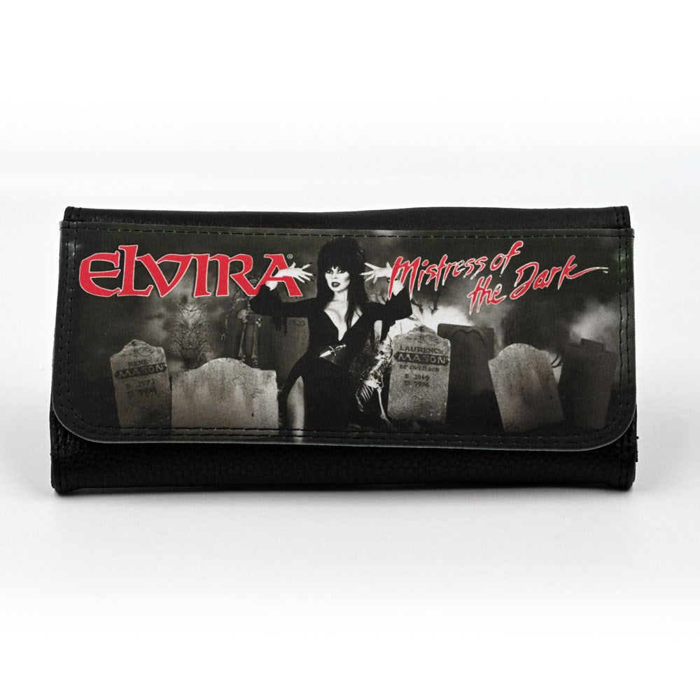 Elvira Graveyard Ghoul Deluxe Wallet